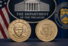 US Treasury Debuts Innovative $1 Coin with Trump Digital Features