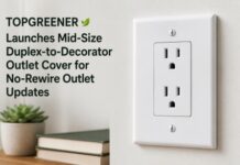 TOPGREENER Unveils Innovative No-Rewire Outlet Cover for Effortless Updates