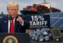 15% Tariff on Polysilicon Imports to Boost US Tech Manufacturing